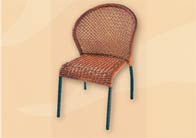 Rattanmbel Gartensthle Alu