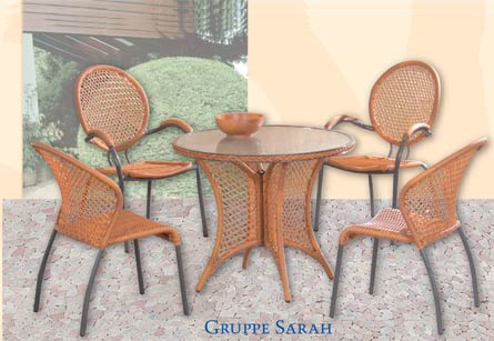 Alu Rattanmbel Gartensthle Gartenbnke Gartentische