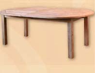 Teak Holz Gartentisch