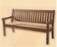 Teak Gartenbank