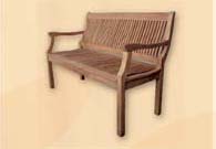 Teak Gartenbänke