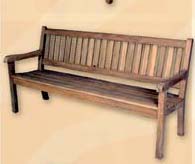Teak Gartenbänke