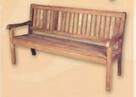 Teak Gartenbänke